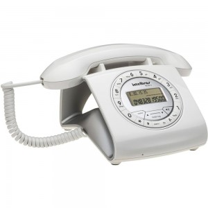 Telefone com fio TC 8312 Branco